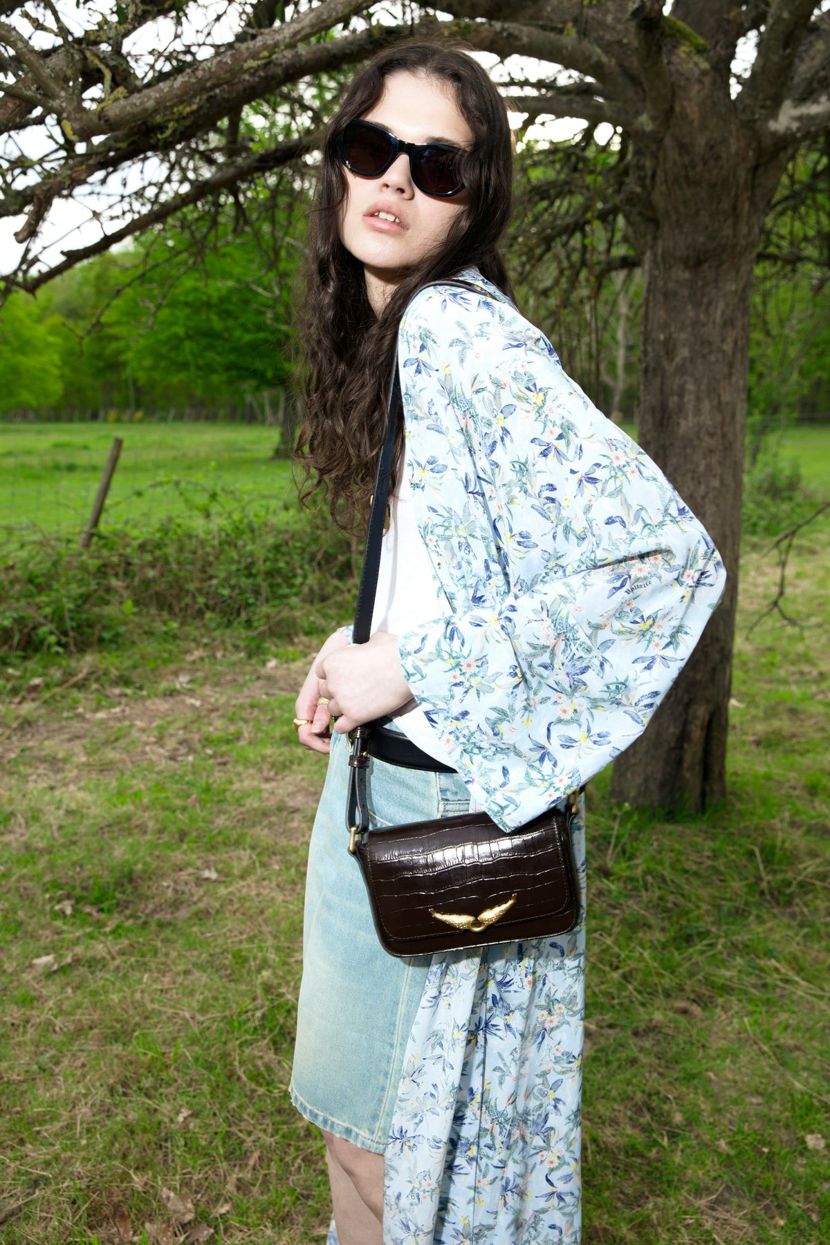 Bolso Le Zazi Vintage Patent Zadig & Voltaire — vista adicional