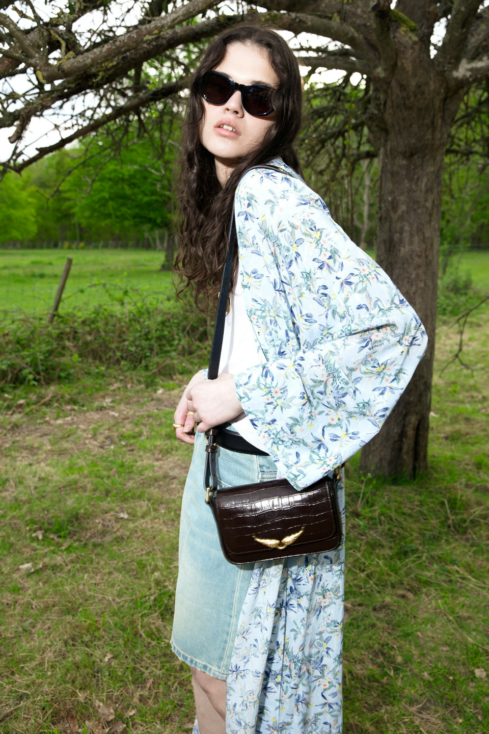 Bolso Le Zazi Vintage Patent Zadig & Voltaire — vista adicional