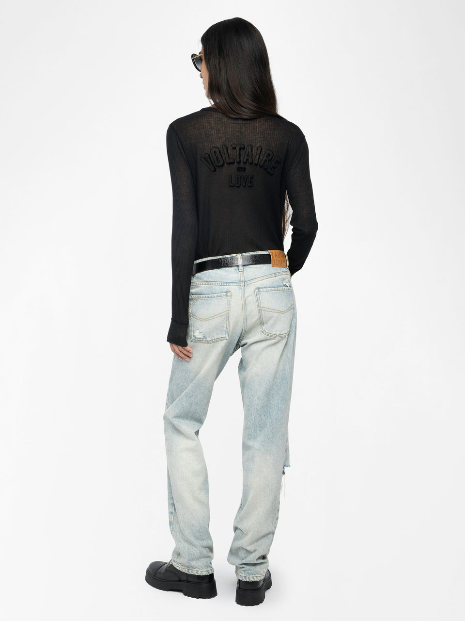 Camiseta Tunecina Tani Zadig & Voltaire — vista lateral