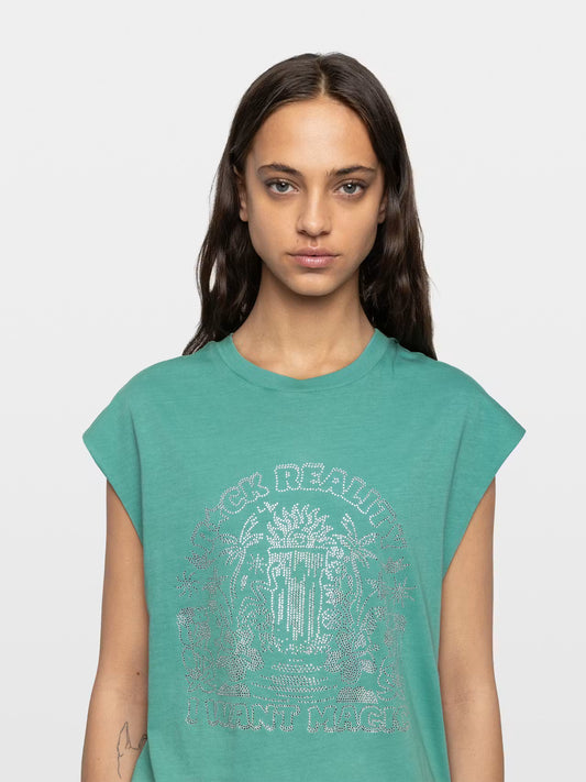 Camiseta sin mangas Cloe