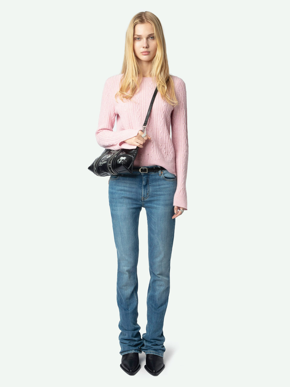 Jersey Jonasson 100% Cachemira Zadig & Voltaire — vista frontal