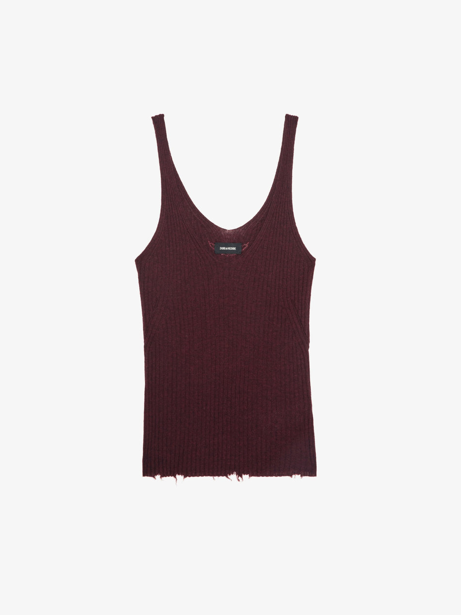 Camiseta de tirantes Nora 100% Cachemir