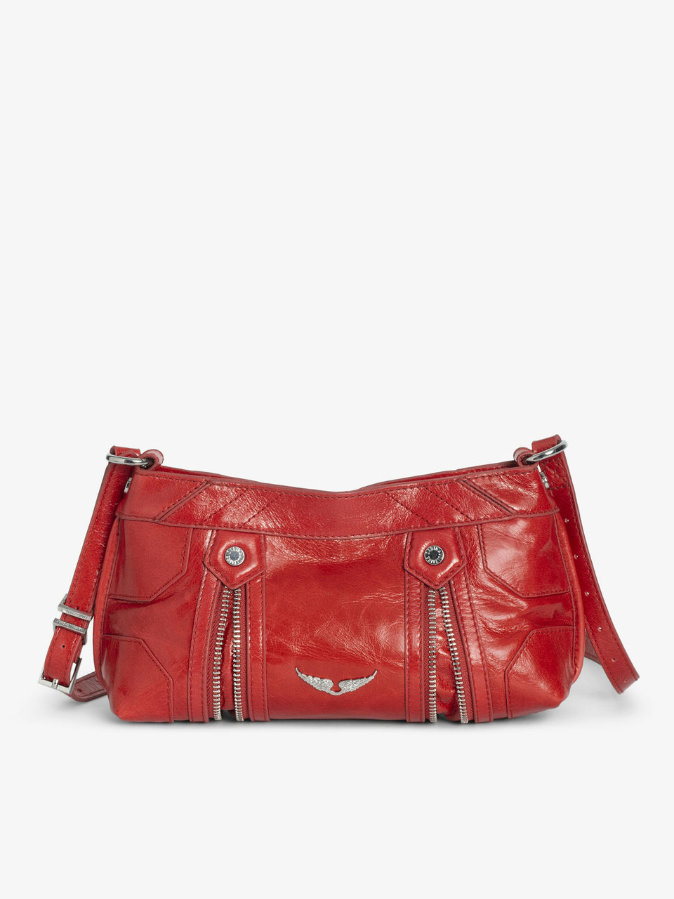 Bolso Sunny Mood Vintage Patent Zadig & Voltaire — vista frontal