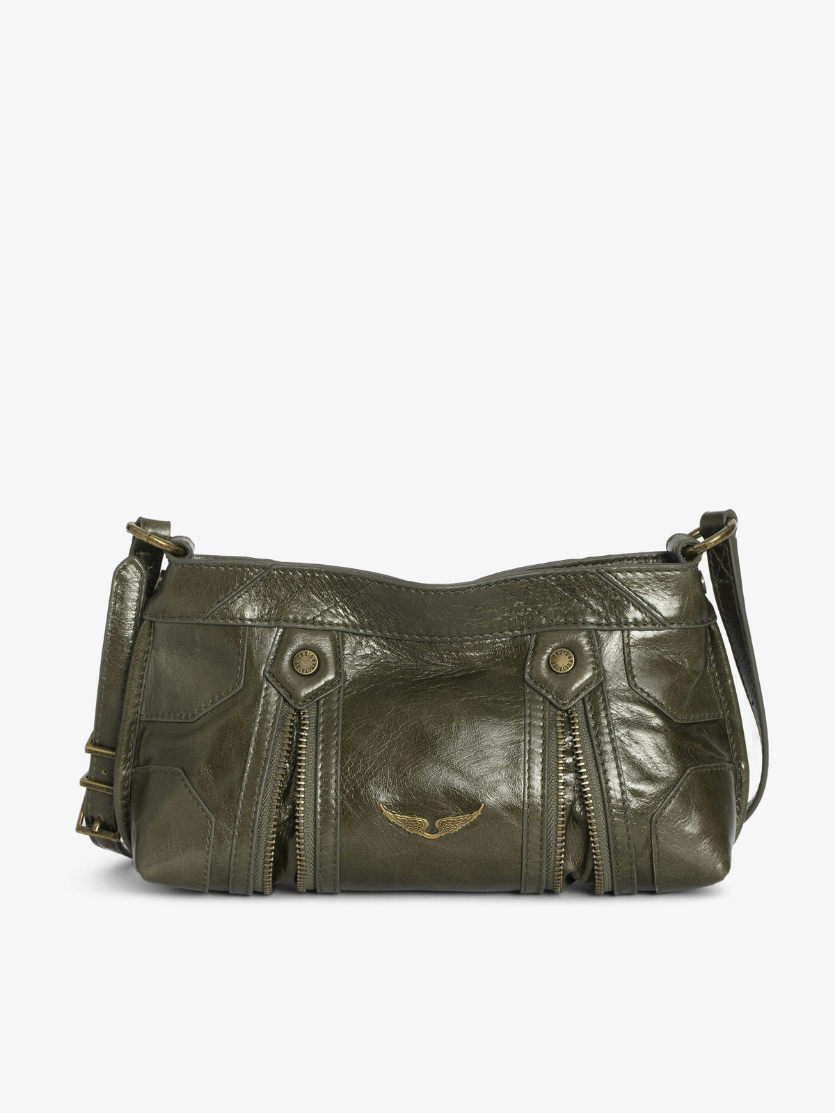Bolso Sunny Mood Vintage Patent Zadig & Voltaire — vista lateral