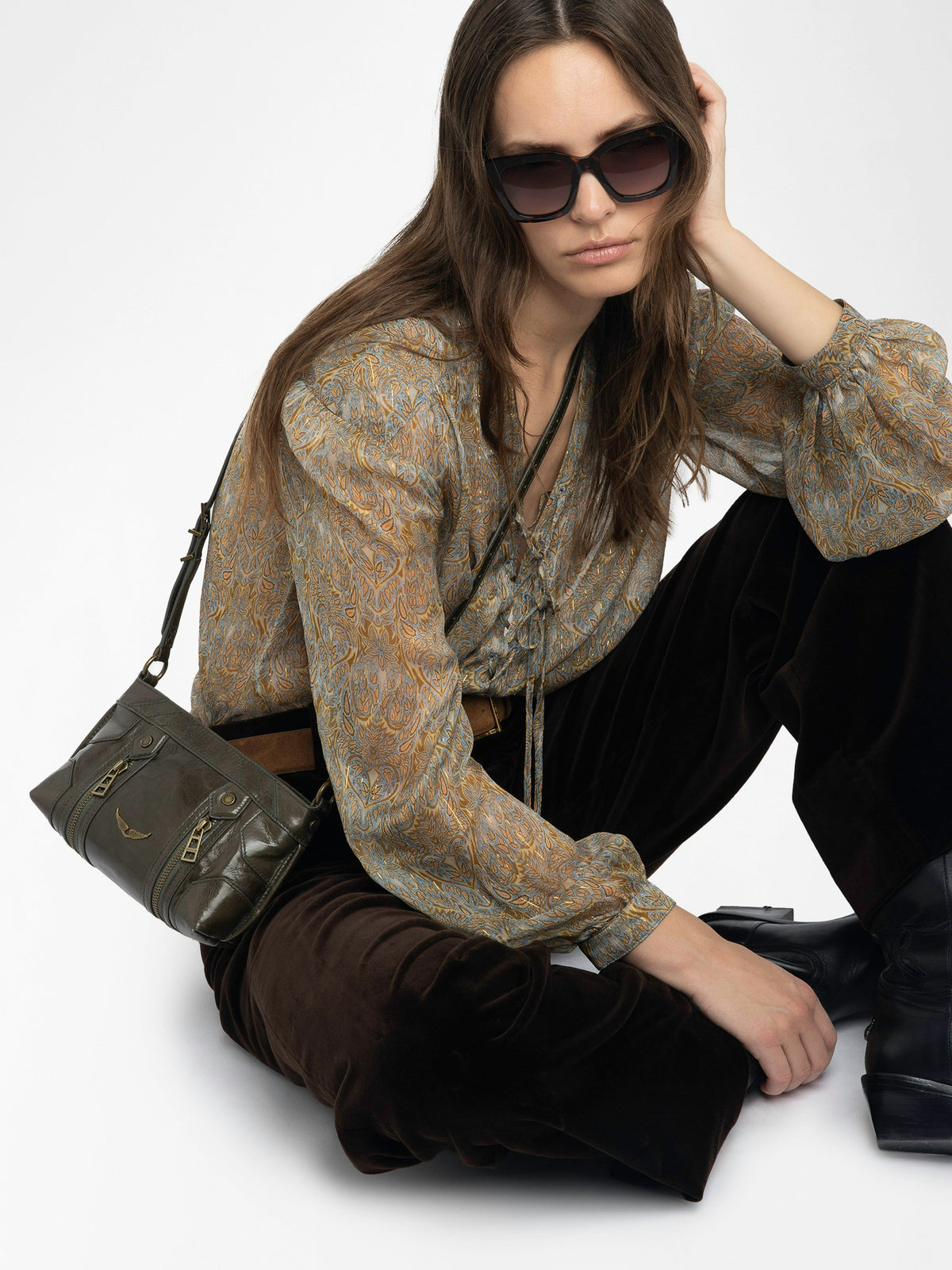 Bolso Sunny Mood Vintage Patent Zadig & Voltaire — vista adicional