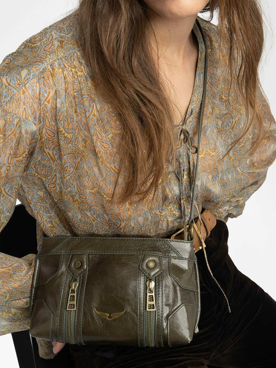 Bolso Sunny Mood Vintage Patent Zadig & Voltaire — vista adicional