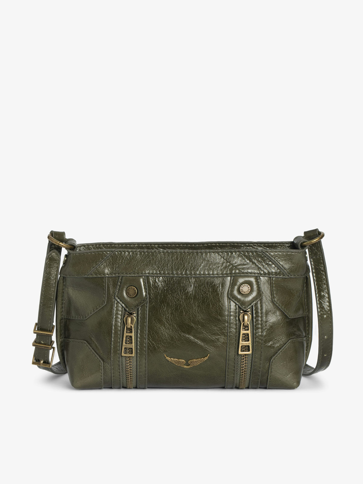 Bolso Sunny Mood Vintage Patent Zadig & Voltaire — vista frontal