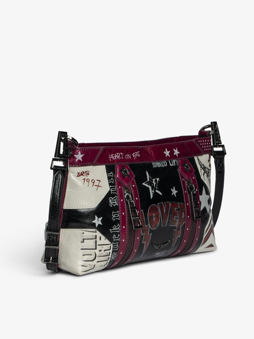 Bolso Sunny Moody Punk Zadig & Voltaire — vista lateral