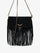 Pochette Rock Suede Fringes Zadig & Voltaire — vista lateral
