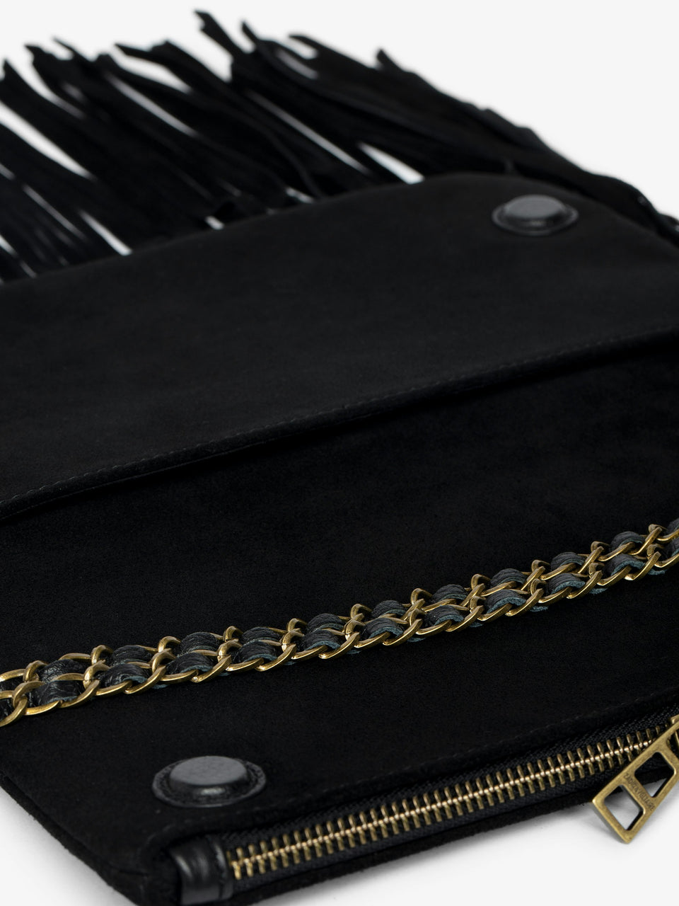Pochette Rock Suede Fringes Zadig & Voltaire — vista adicional