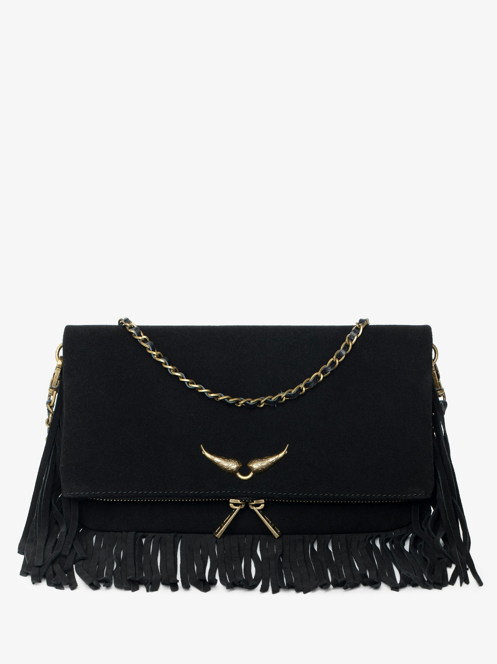 Pochette Rock Suede Fringes