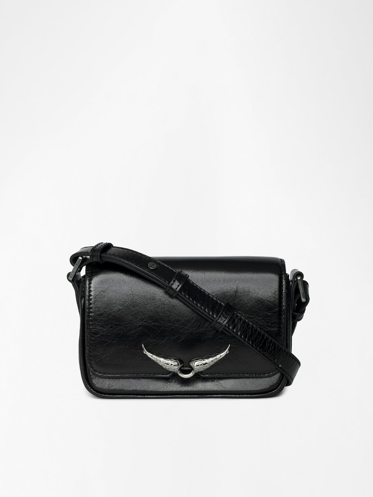 Bolso Le Zazi Vintage Patent Zadig & Voltaire — vista frontal