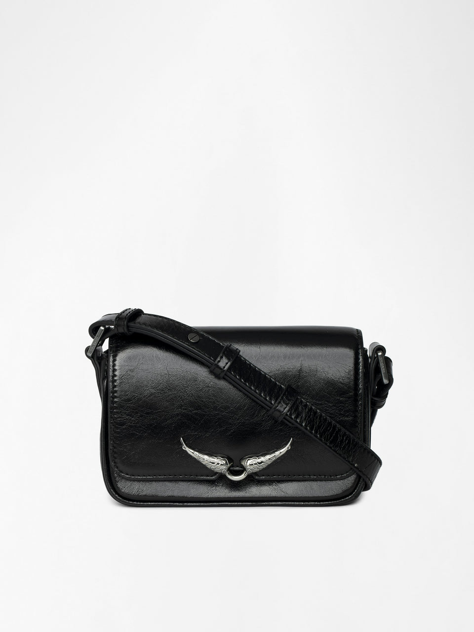 Bolso Le Zazi Vintage Patent Zadig & Voltaire — vista frontal