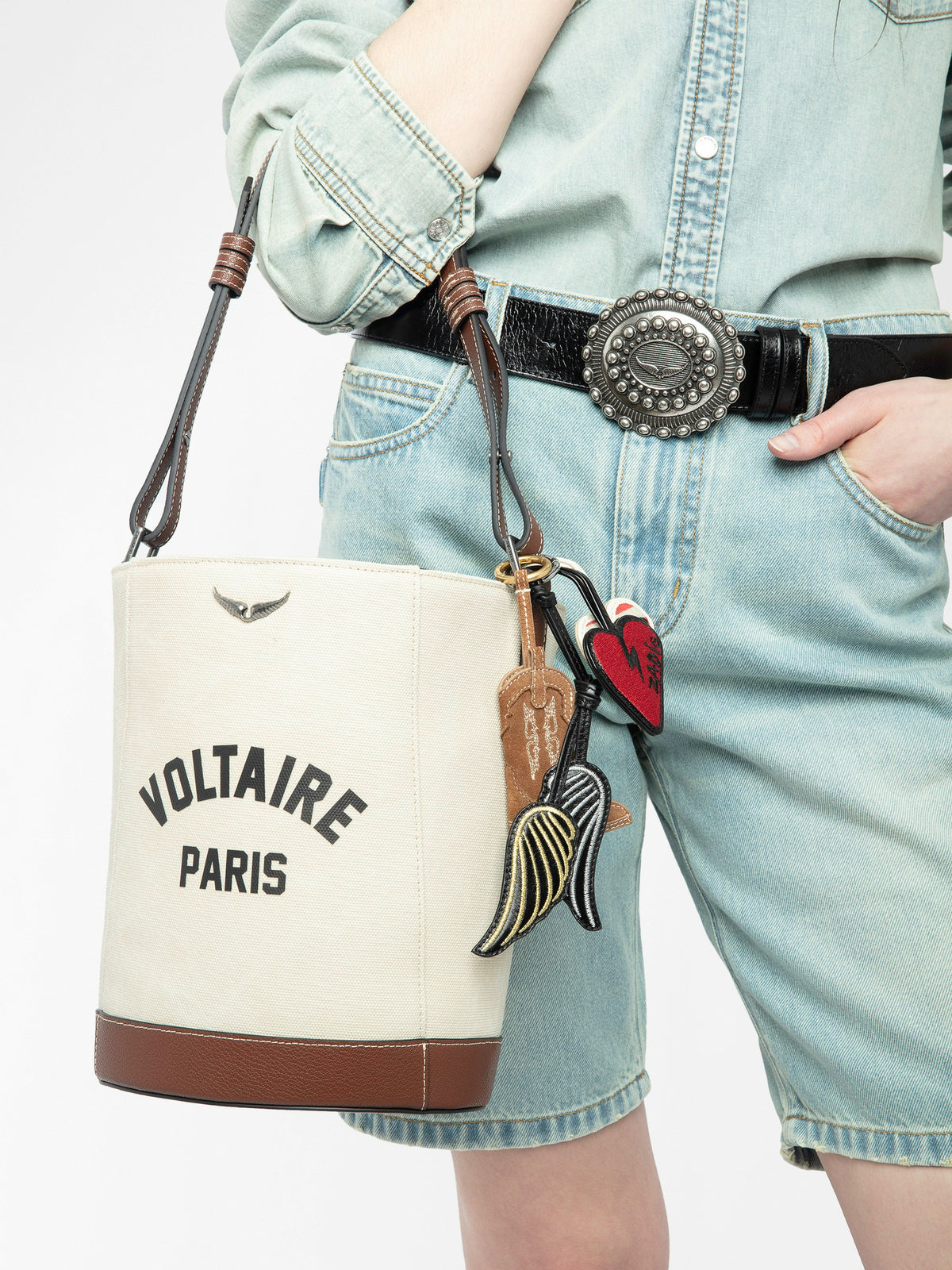 Bolso Z Bucket Voltaire Zadig & Voltaire — vista adicional