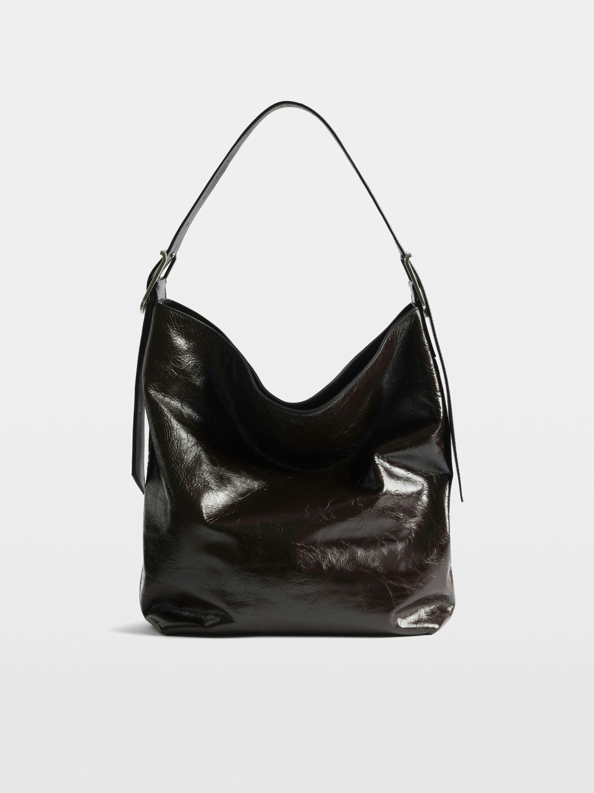 Bolso Jane Hobo Vintage Patent