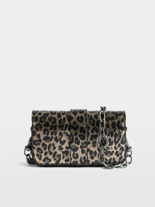Bolso Kate Wallet Metal Leopard