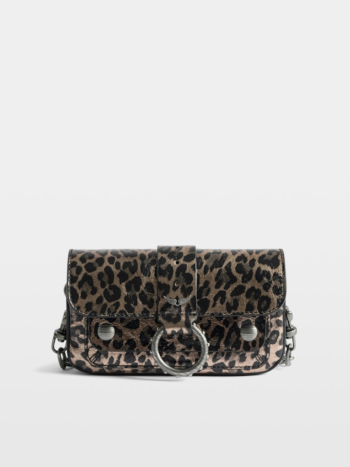 Bolso Kate Wallet Metal Leopard