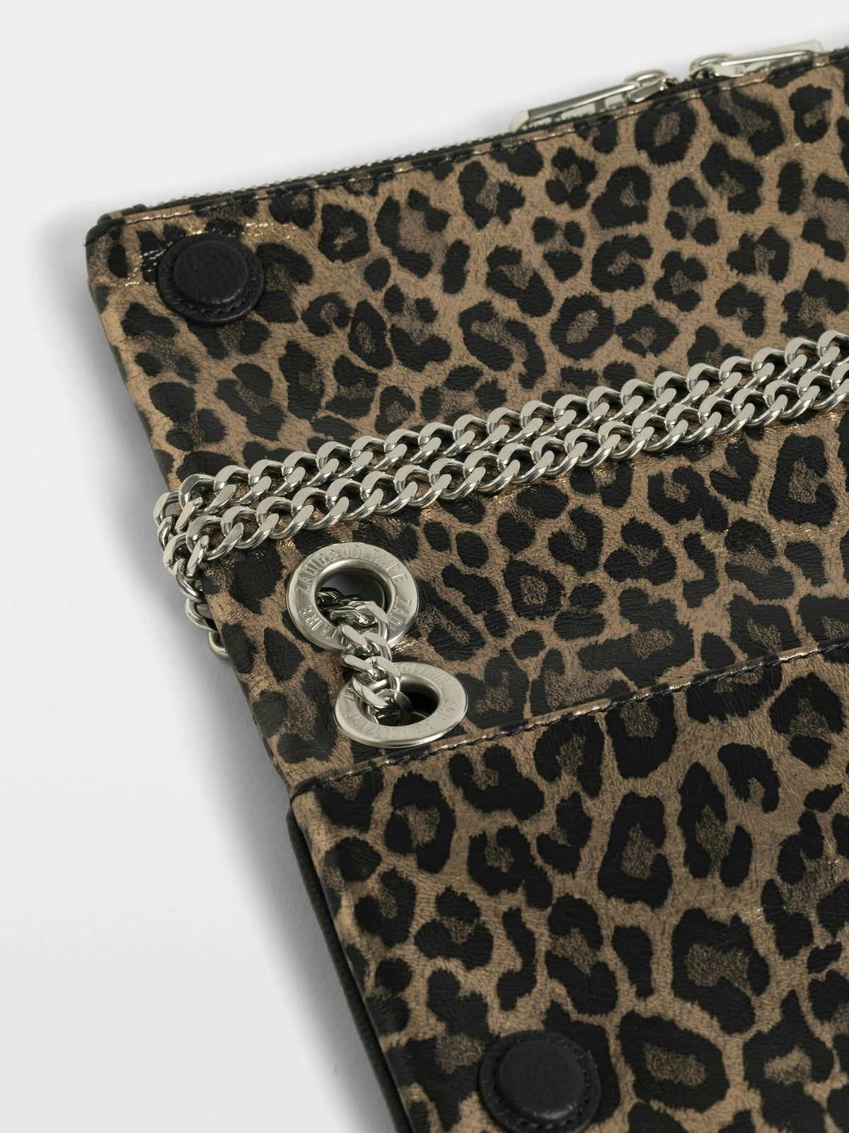 Bolso de mano Rock II Metal Leopard