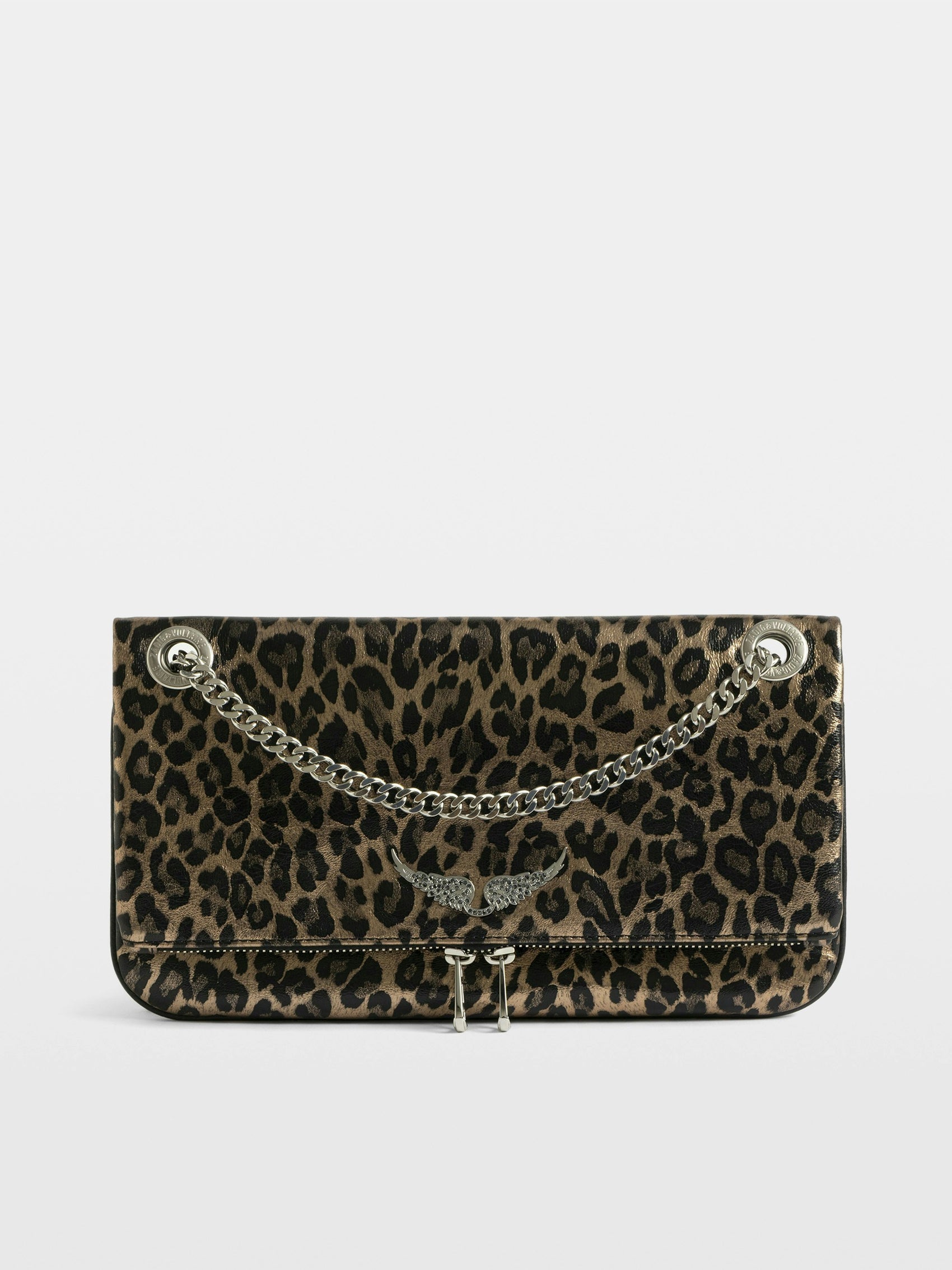 Bolso de mano Rock II Metal Leopard