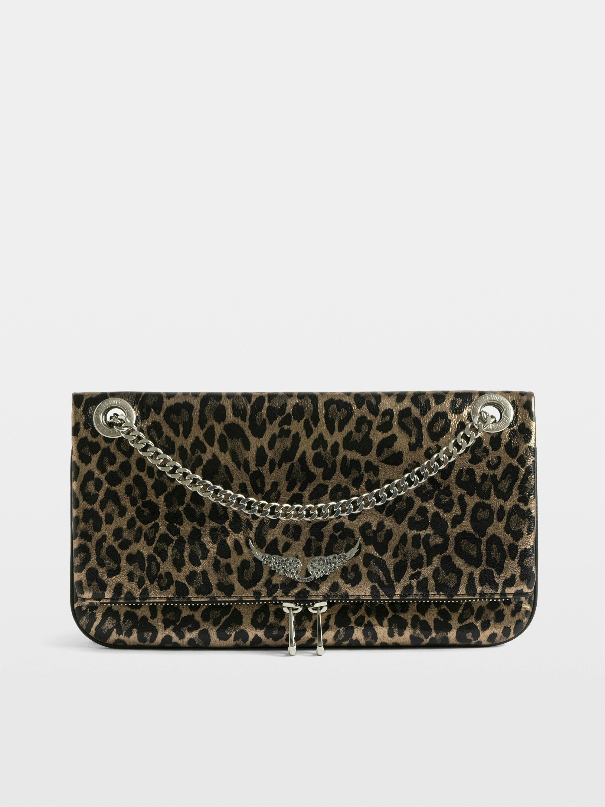 Bolso de mano Rock II Metal Leopard