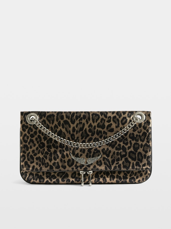 Bolso de mano Rock II Metal Leopard