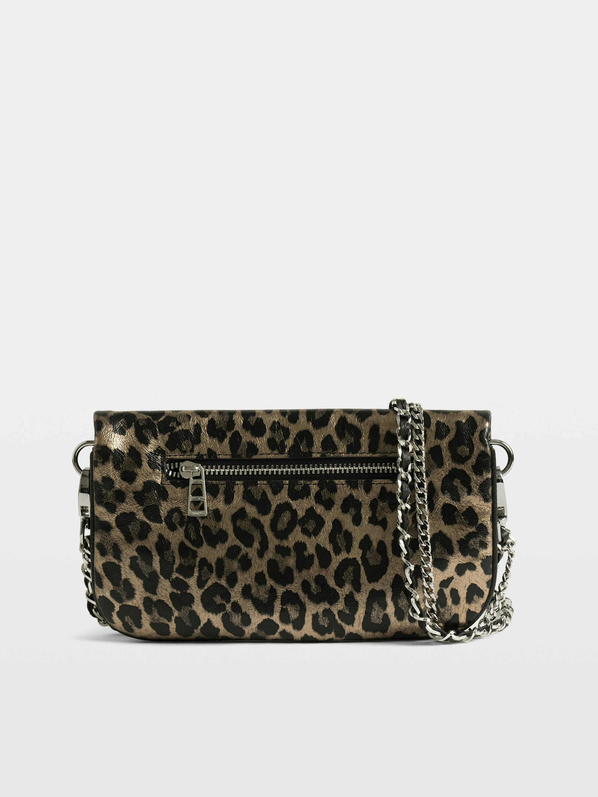 Bolso de mano Rock Mini Metal Leopard