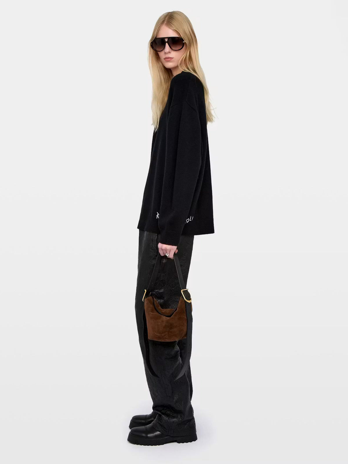 Bolso Baby Jane Suede