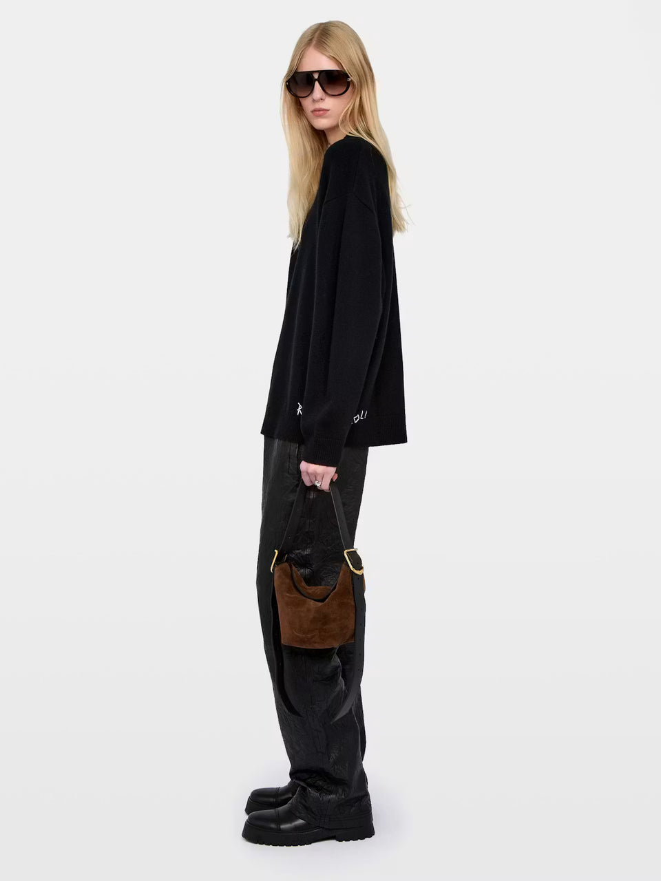 Bolso Baby Jane Suede