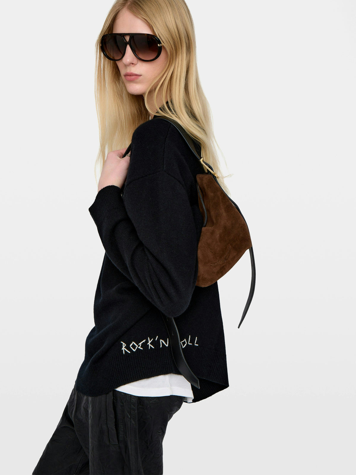 Bolso Baby Jane Suede