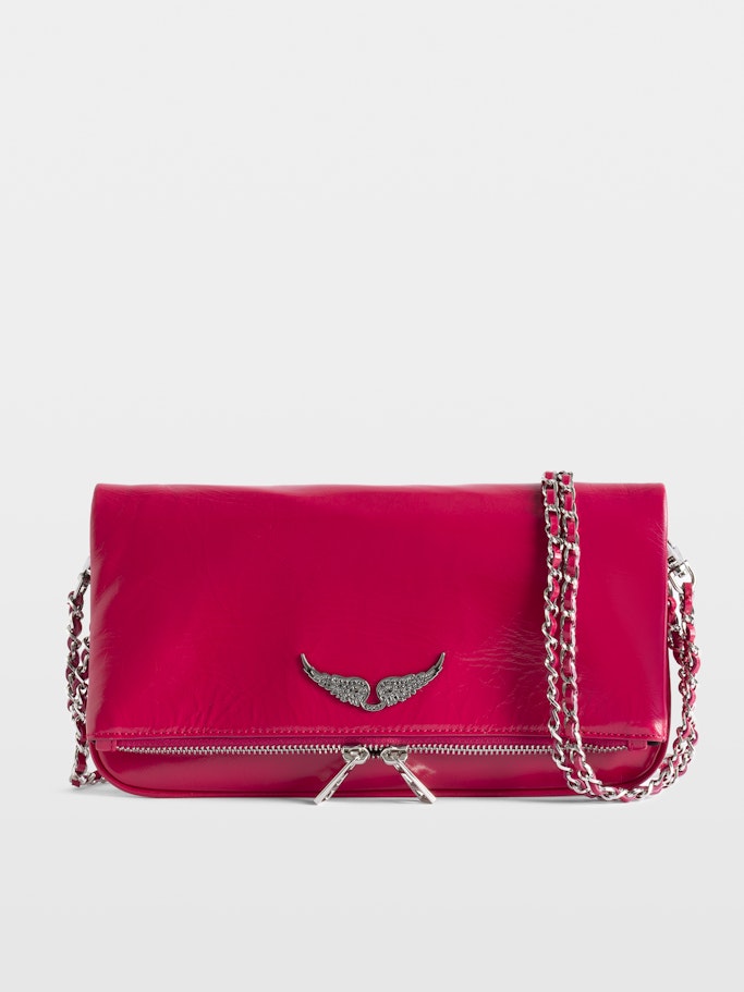 Bolso de Mano Rock Vintage Patent