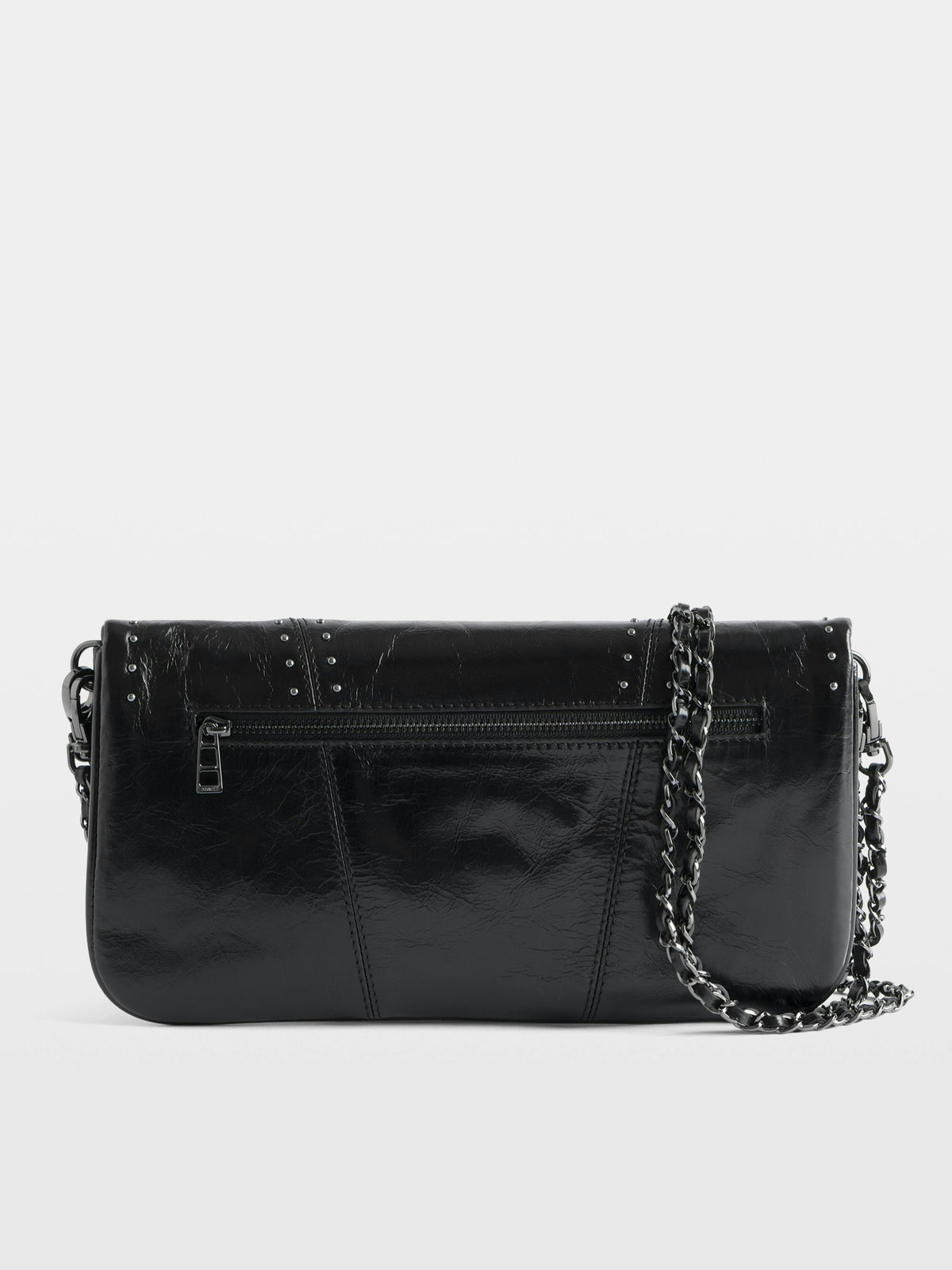 Bolso de mano Rock Vintage Patent Studs