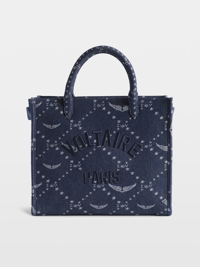 Bolso Angel Tote Denim Monogram