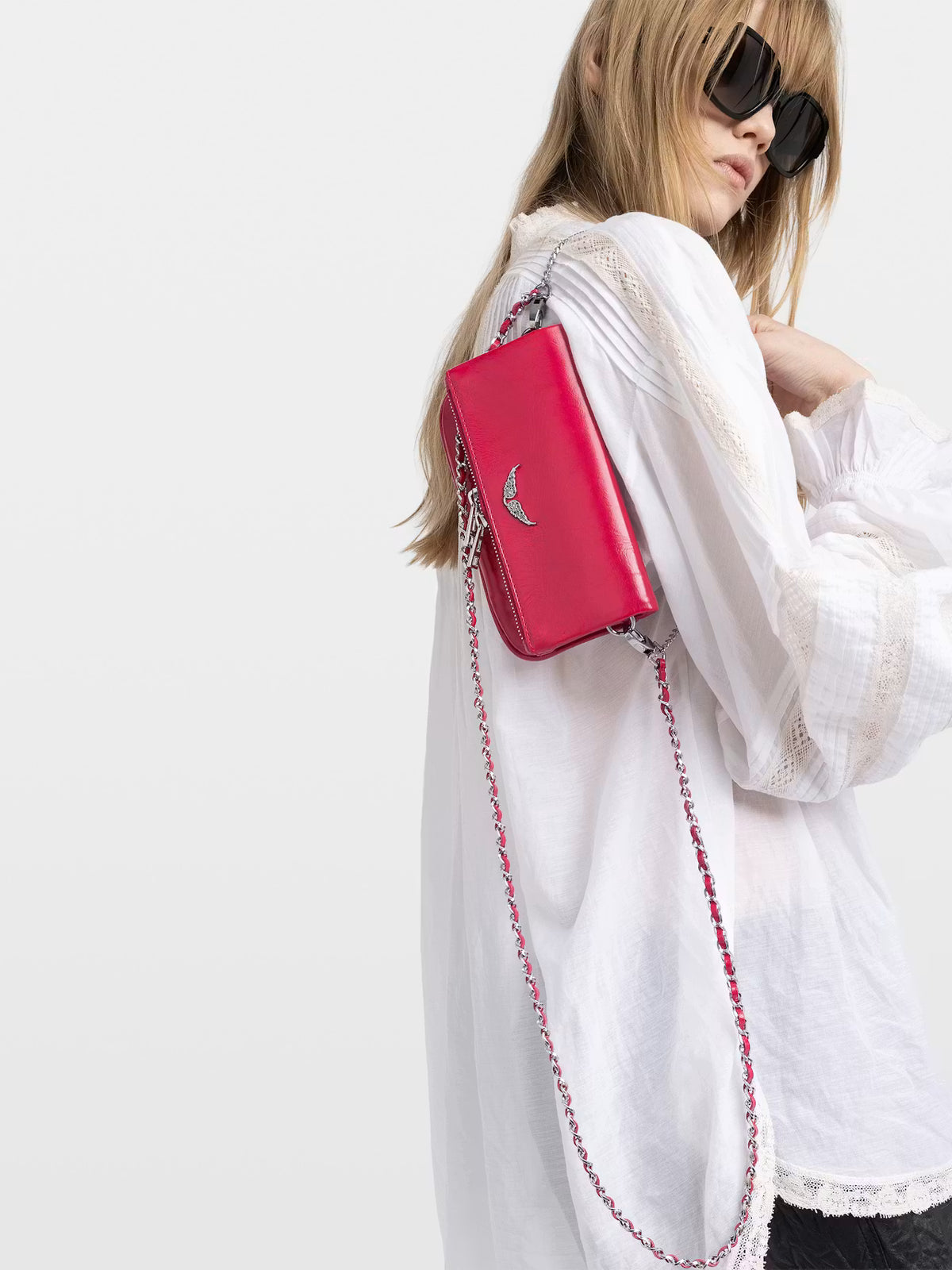 Bolso de mano Rock Mini Vintage Patent