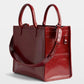 Bolso Angel Tote Wrinkled Patent