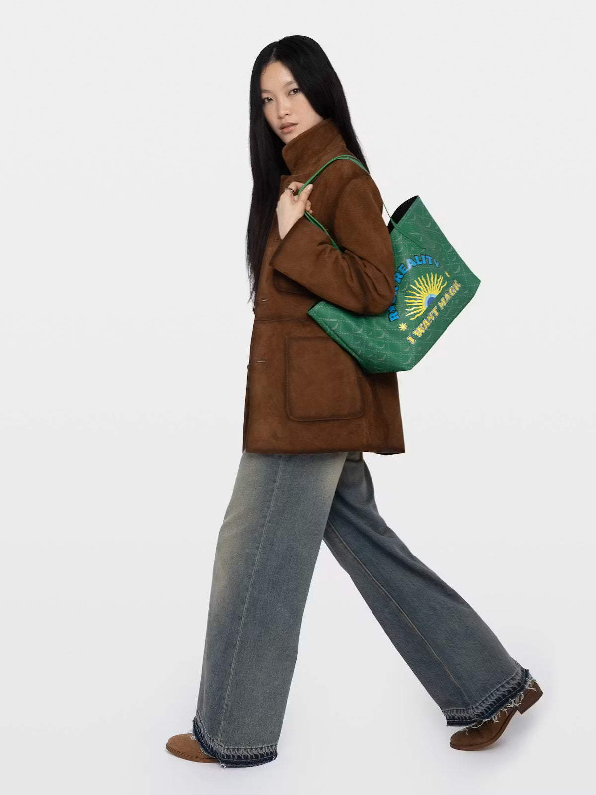 Bolso Z Shopper Monogram Tag