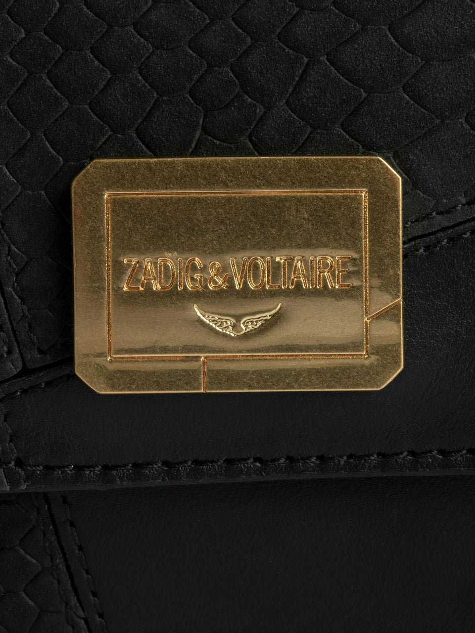 Cartera Le Cecilia Zadig & Voltaire — vista lateral