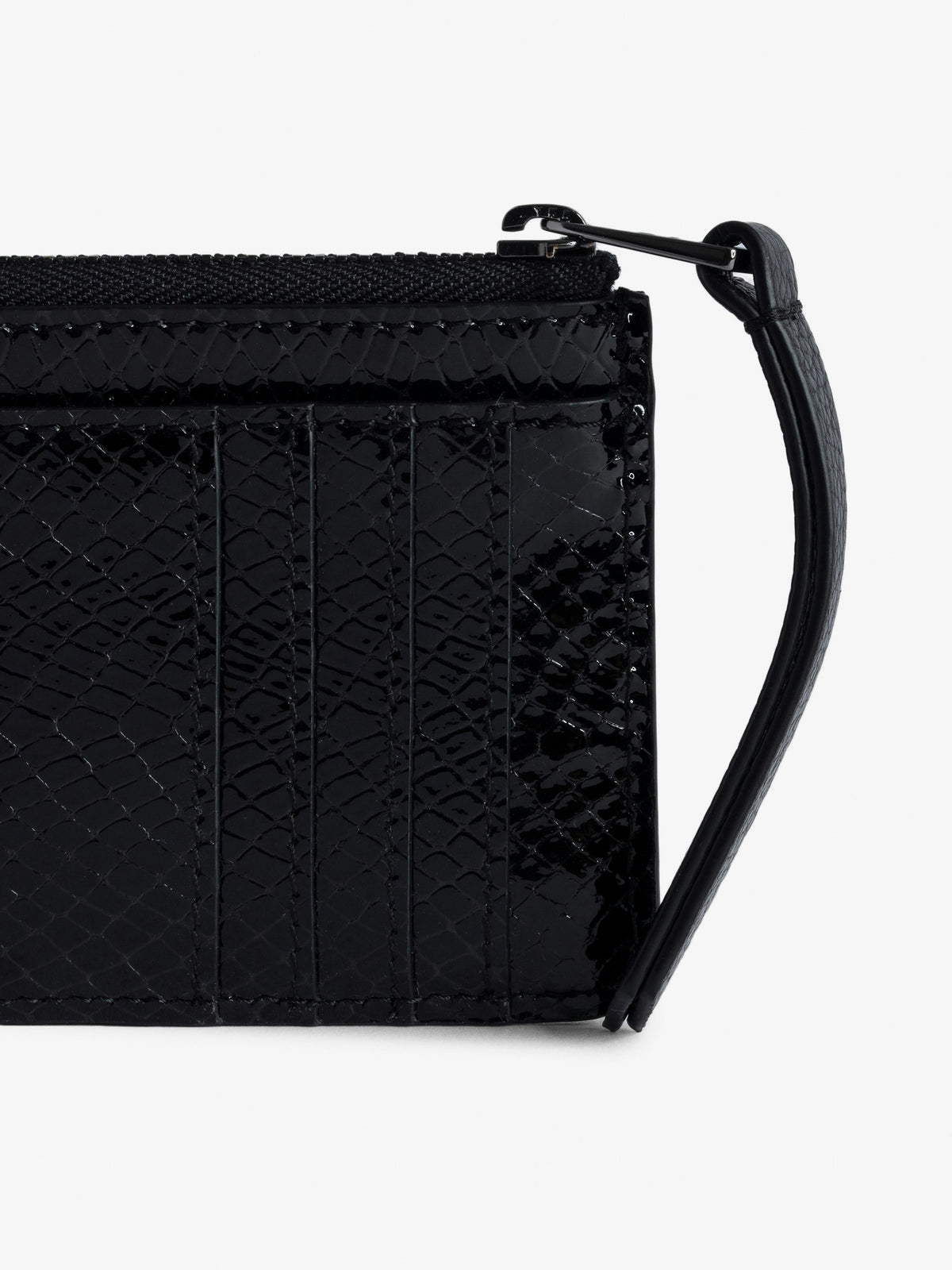 Tarjetero ZV Card Glossy Wild Grabado Zadig & Voltaire — vista detalle