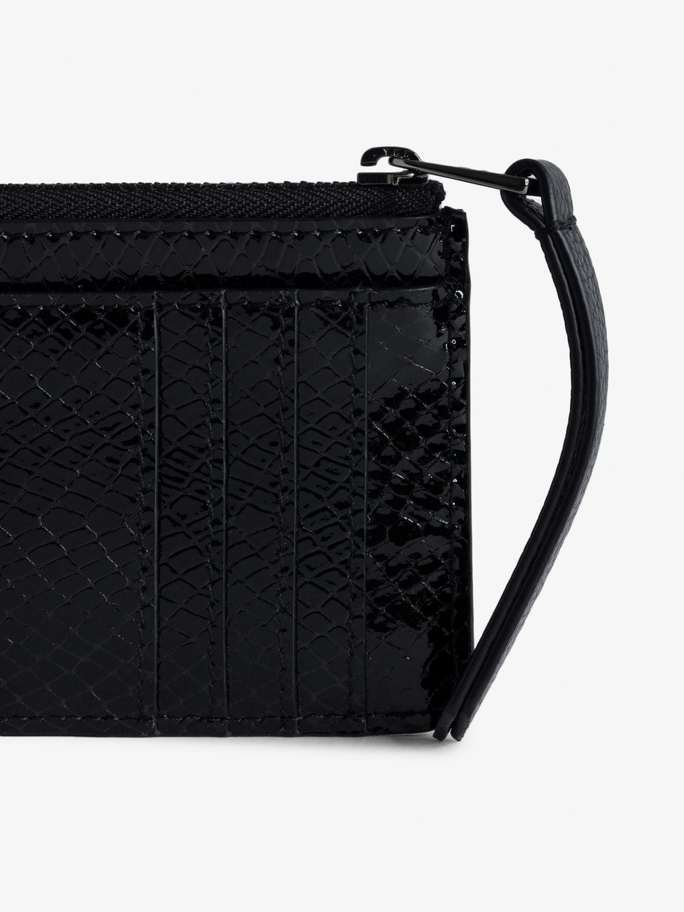Tarjetero ZV Card Glossy Wild Grabado Zadig & Voltaire — vista detalle