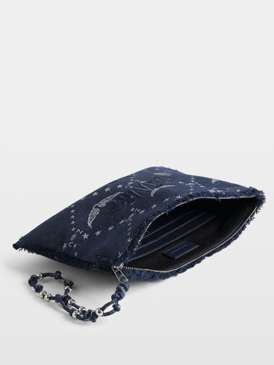 Bolso de Mano Angel Denim Monogram