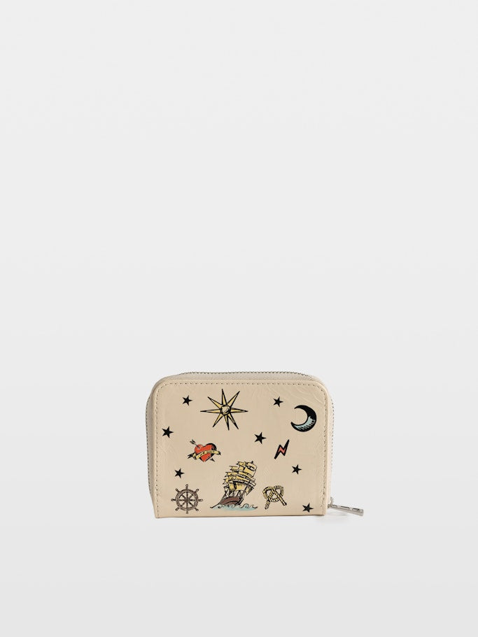 Monedero Mini ZV Tattoo Zadig & Voltaire — vista lateral