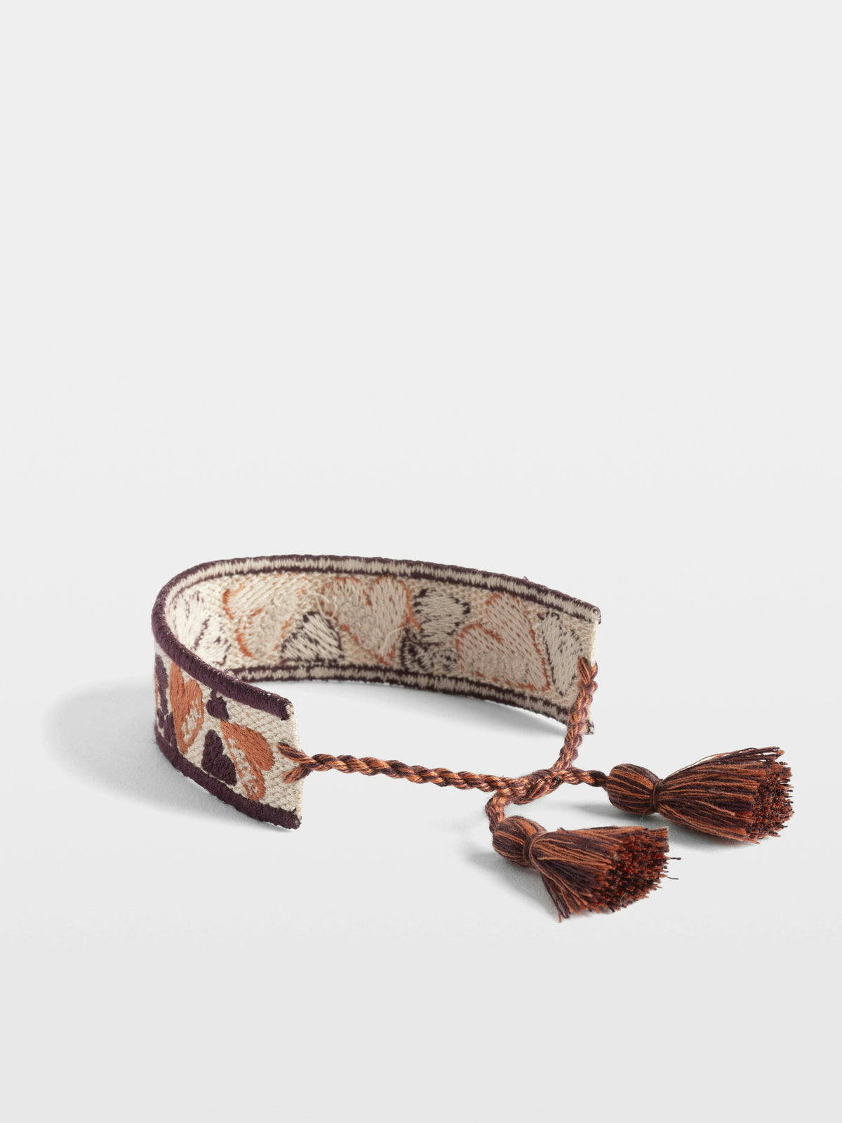 Pulsera Zadig Tejida Corazón