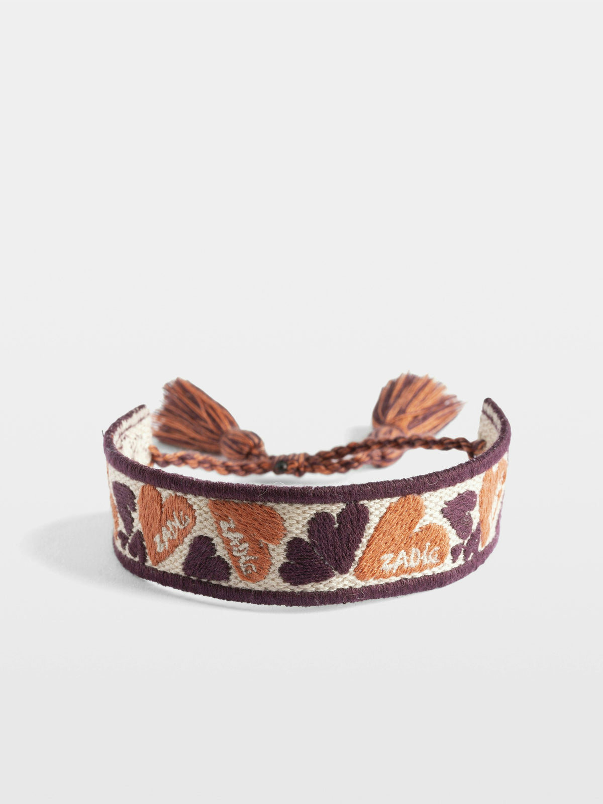 Pulsera Zadig Tejida Corazón