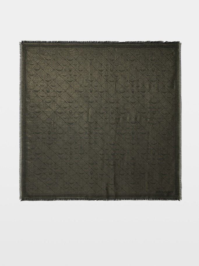 Pañuelo Glenn Monograma Metalizado Zadig & Voltaire — vista adicional