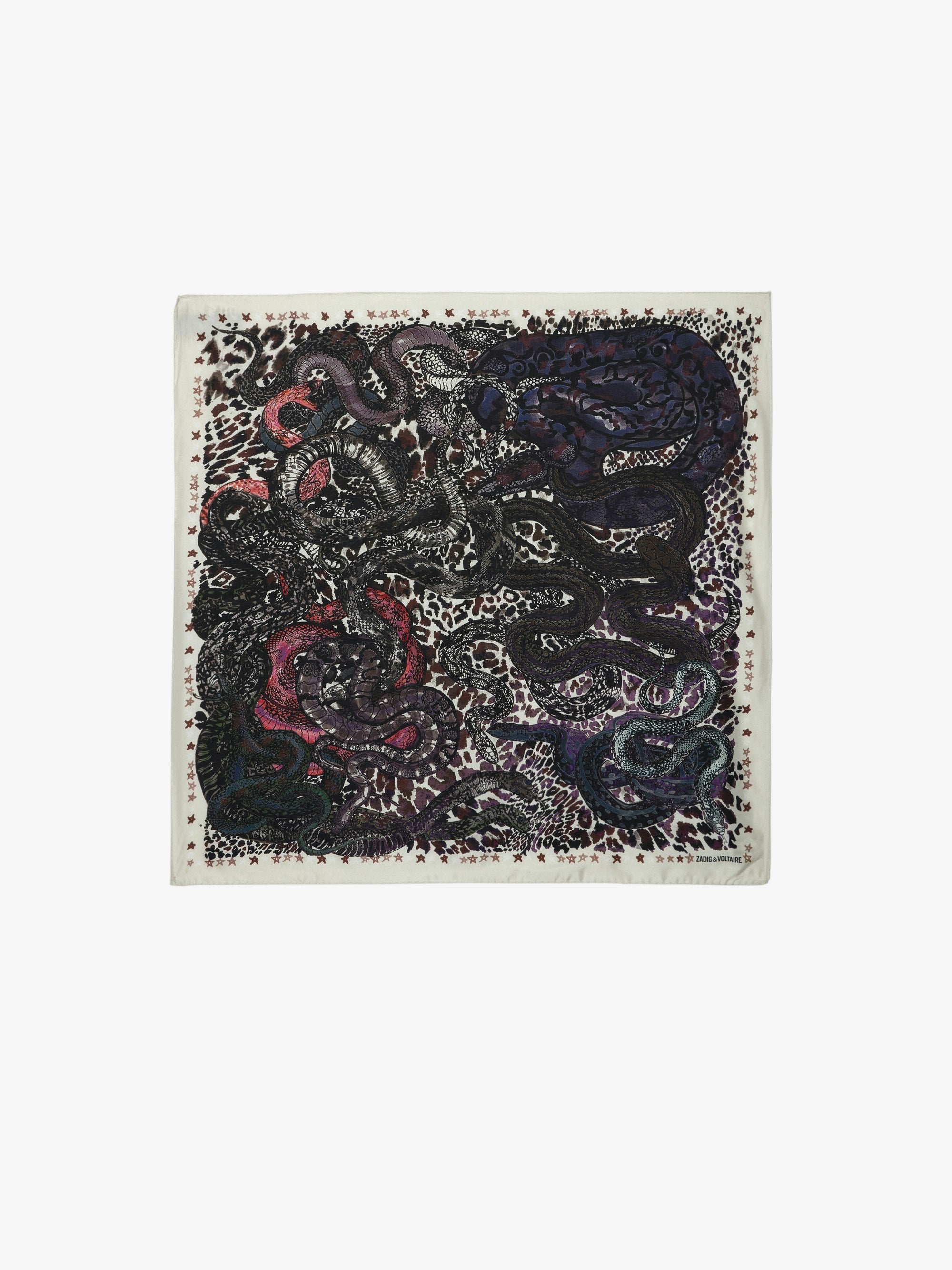 Pañuelo Debbie Snakes 85