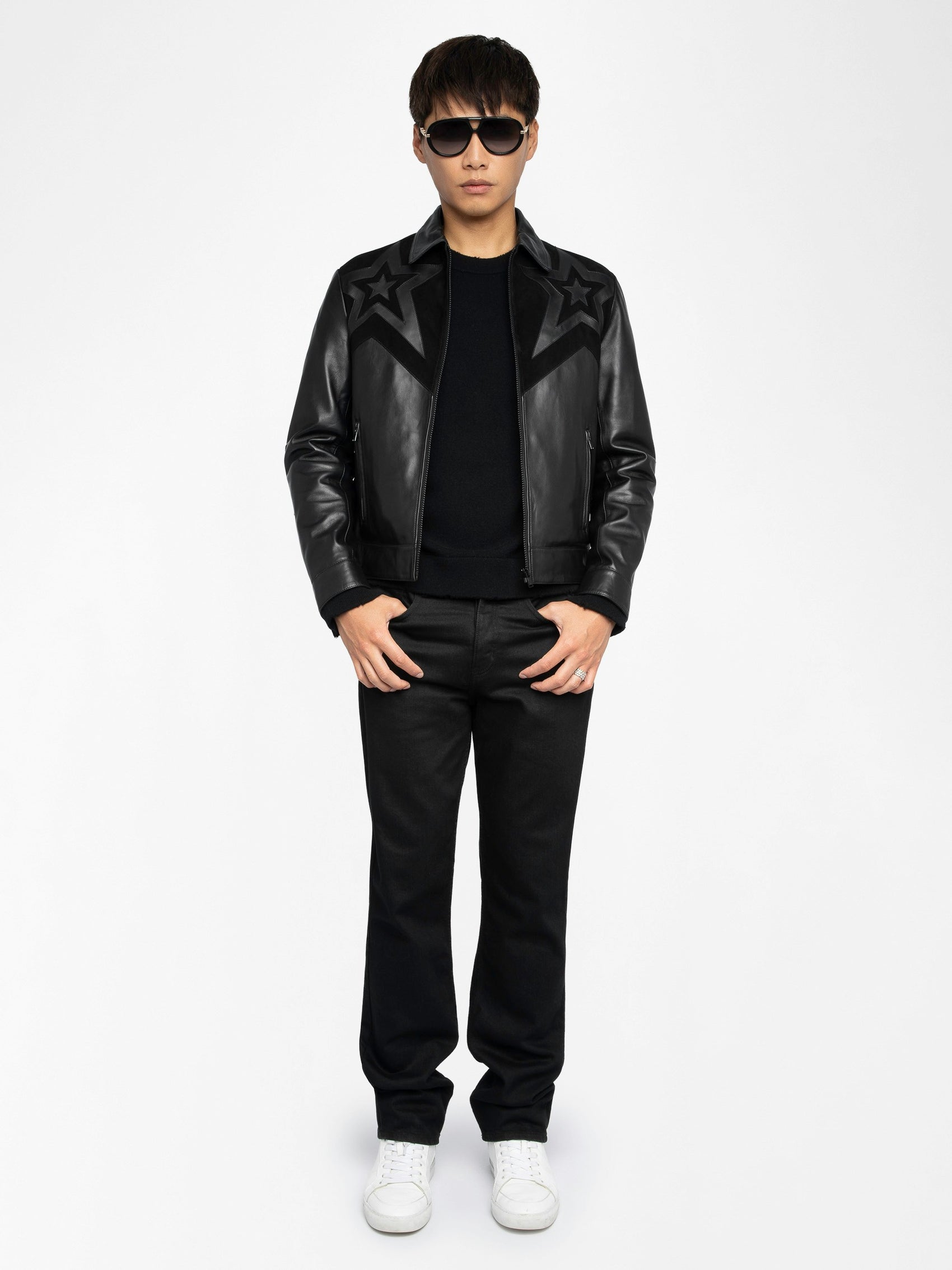 Chaqueta Locky Cuero