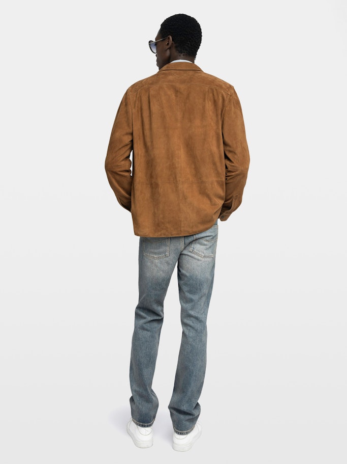 Camisa Sergy de Piel de Ante