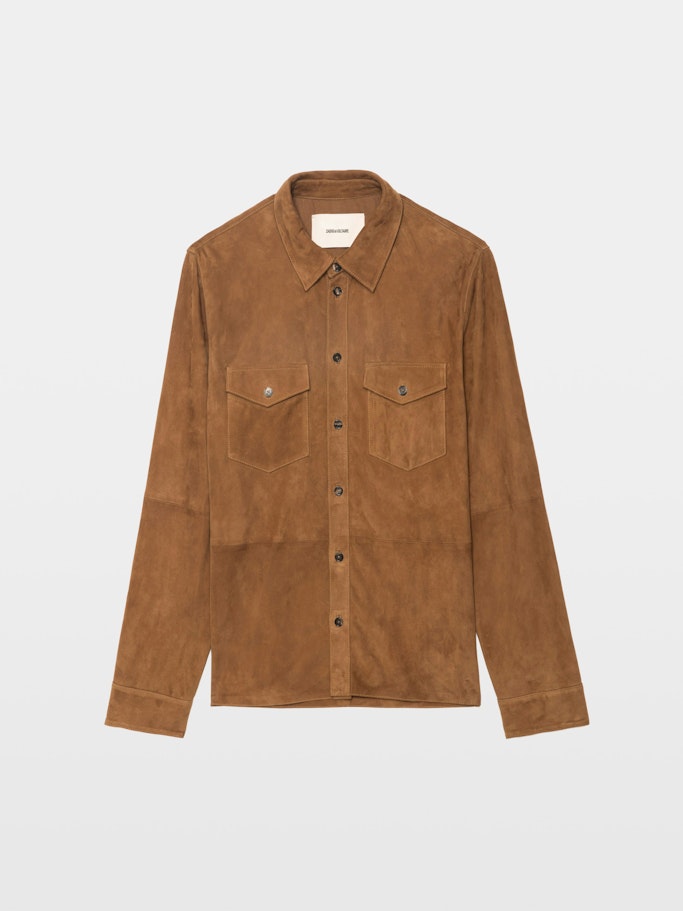 Camisa Sergy de Piel de Ante