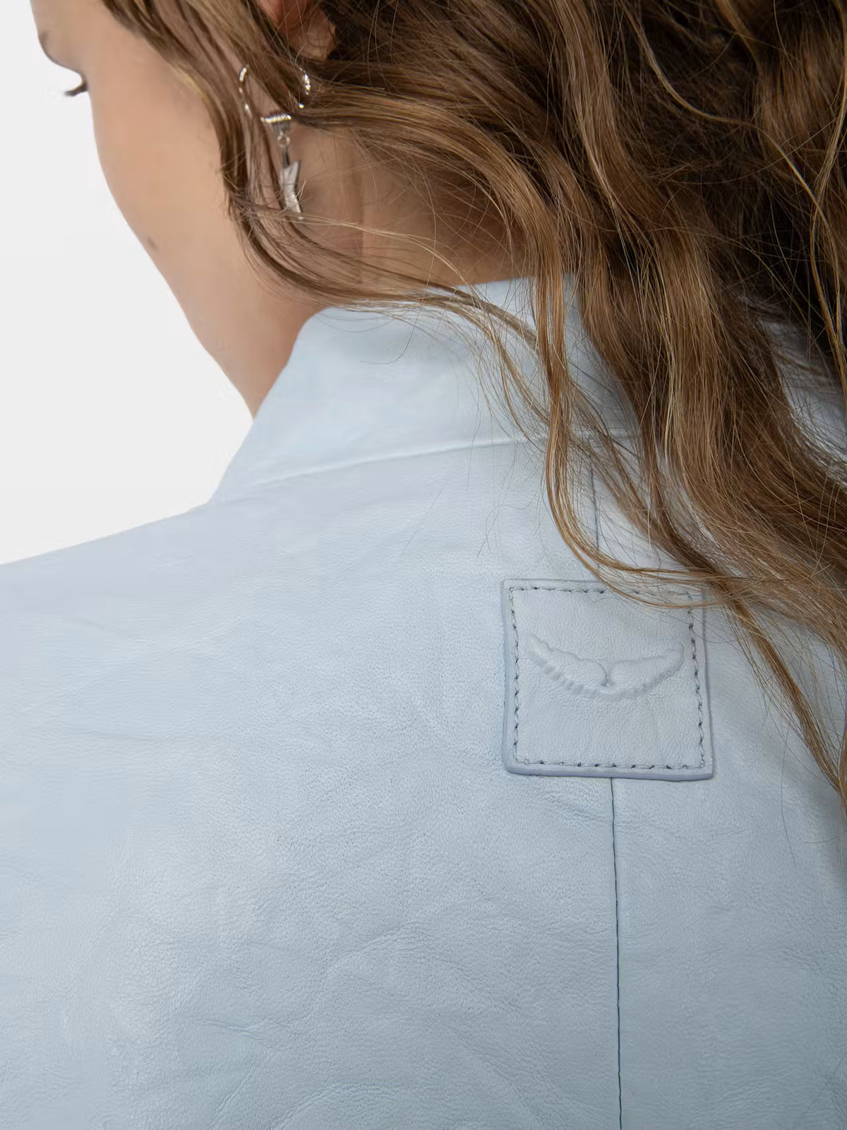 Blazer Veryn de Piel Arrugada