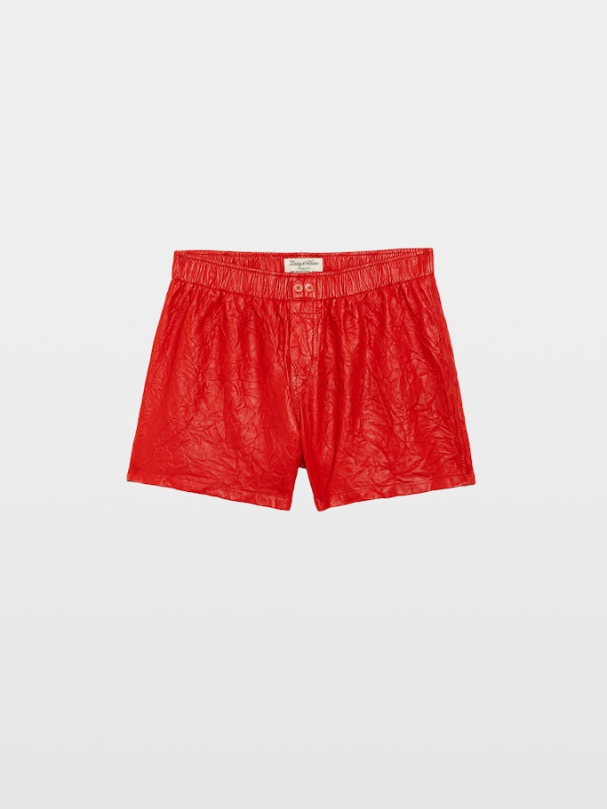 Short Pax de Piel Arrugada