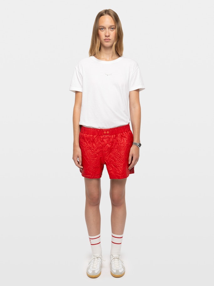 Short Pax de Piel Arrugada